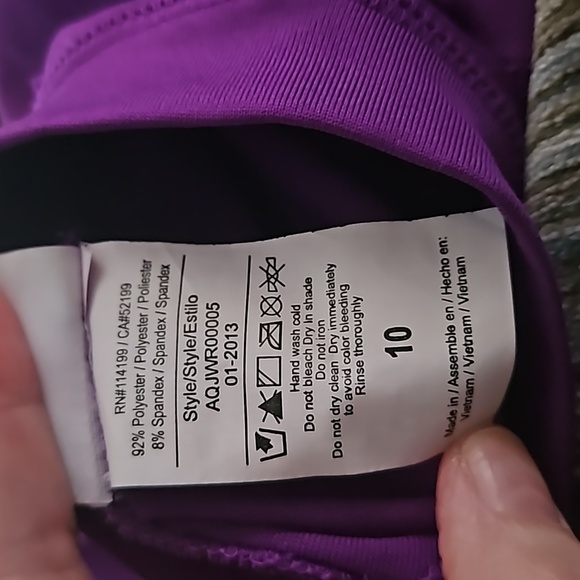 Roxy Rash Guard size 10 - Picture 5 of 5
